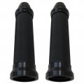Motorcycle Aluminum Gel Rubber Handlebar Grips Replacement For Honda Yamaha Suzuki Kawasaki