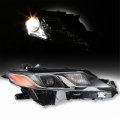 Projector Headlights For 2018 2019 Toyota Camry L Le Se Front Passenger Side Right Replacement Head Lamps Black Housing With