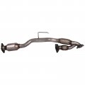 Topaz 12h43-240 Flex Y Pipe Catalytic Converter Compatible With Nissan Murano 3 5l 2008-2019