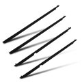 Premium Window Molding Trim Perfect Fit For 2010-2021 Toyota 4runner Replaces Part Numbers 75712-35011 75711-35011 75721-35011 
