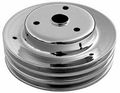 Racing Power Company R9608 Chrome Lwp Triple Groove Crank Pulley 
