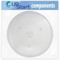 Wb49x10063 Microwave Glass Turntable Plate Replacement For General Electric Pnm9196sf2ss 14 1 8 Inch Tray