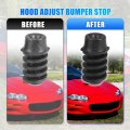 X Autohaux 2pcs Front Hood Adjust Bumper Stop Cushion Stopper With Rubber Cap For Chevrolet Camaro Pontiac Grand Prix 1997-2003