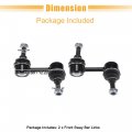 X Autohaux 2pcs Front Sway Bar Links Stabilizer Link Kit For Acura Tl 2004-2007 Honda Accord 2003-2007 Suspension No K90660