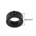 Uxcell 3mm 4mm 5mm 6mm 8mm 10mm 12mm Bore Drill Stop Bit Depth Holder Set Screw Style Black Oxide Carbon Steel 7pcs