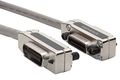Amphenol Gp-ie156327ss-001 Stackable Gpib Cable Ieee-488 Shielded 1 M 3 Gray 