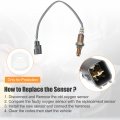 Uxcell 1 Pcs Car O2 Oxygen Sensor Air Fuel Ratio Replacement No 8946704060 For Toyota Tundra Tacoma Sequoia Lexus Gx460
