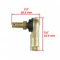 Caltric 2 Tie Rod End Kit Compatible With Yamaha Big Bear 250 Yfm250 Yfm-250 2007-2009