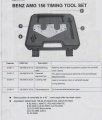 Utmall Engine Alignment Cam Timing Tool Kit For Mercedes Benz Amg V8 C63 E63 Ml63 Clk63 Cls M156 Engines