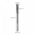 Uxcell Chucking Reamers 12mm H7 4241 High Speed Steel Spiral Flutes Lathe Machine Reamer Milling Cutter