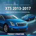 Front Bumper Lower Grille Radiator Grill For Cadillac Xts 2013 2014 2015 2016 2017 Chrome And Black Gm1036158 12457782 20901627