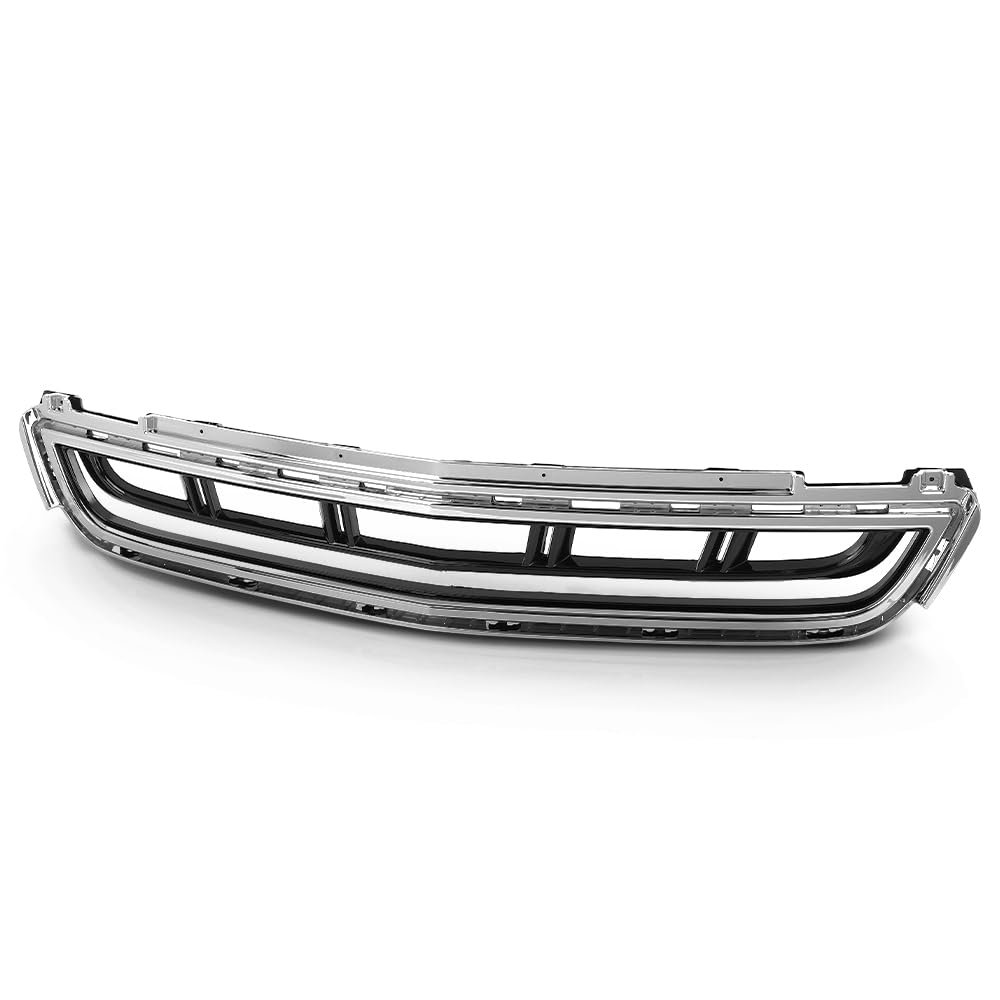 Front Bumper Lower Grille Radiator Grill For Cadillac Xts 2013 2014 2015 2016 2017 Chrome And Black Gm1036158 12457782 20901627