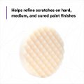 Perfect-it 3m Foam Compounding Pad 05737 Inset Single Sided Hook And Loop 8 In White