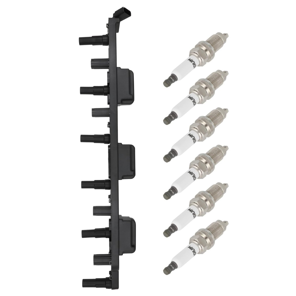 Ignition Coils And Iridium Spark Plugs Kit For 1999 Jeep Grand Cherokee 4 0l L6 Uf293 6 Consistent Performance