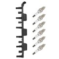 Ignition Coils And Iridium Spark Plugs Kit For 1999 Jeep Grand Cherokee 4 0l L6 Uf293 6 Consistent Performance