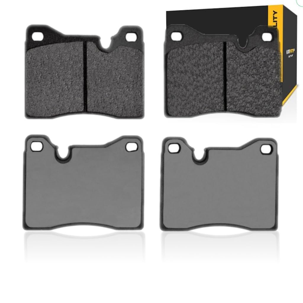 Front Brake Pads For Ferrari Testarossa 1990 1991 Ceramic Electronic Pad Wear Sensor 2 76 In Inner Height