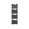 Front Brake Pads For Ferrari Testarossa 1990 1991 Ceramic Electronic Pad Wear Sensor 2 76 In Inner Height