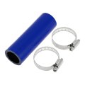 1 Set Straight Coupler Silicone Hose 25mm 0 98 Id 100mm 3 94 Length 0a Car Coolant W Clamps 3-ply 4mm Thick Air Intake Turbo 