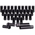 14x1 5 Wheel Lug Nuts 32pcs Closed Black Nut 2 0 90 Factory Replacement For Ford 