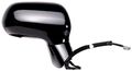 Passenger Side Mirror For Honda Civic Sedan Ex Si Navi Lx Model Black Power Foldaway Door Mount 63569h 