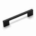 Cosmas 25 Pack 11244-96fb Flat Black Modern Cabinet Hardware Handle Pull 3-3 4 Inch 96mm Hole Centers 