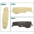 X Autohaux Car Dashboard Cover Beige Polyester Non-slip Mat Protector Carpet Sun Proof For Chevrolet Cruze 2011-2014