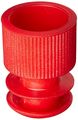 Globe Scientific 118127r Polyethylene Flange Plug Cap For Test Tubes 12mm Size Red Pack Of 1000 