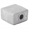 Akozon Anode Block 393023 Antioxidant -proof Zinc Alloy Relacement For Stringer Cobra 1982a 1993 