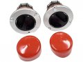 Front 4wd Automatic Locking Kit 2 Piece Compatible With 2006-2010 Ford F-350 Super Duty