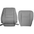 Seat Covers For Toyota Sequoia 2000 2007 And Tundra To 2004 Front Driver Side Bottom Lean Back Gray Microfiber Leather 