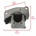 Caltric Front Brake Caliper With Disc Left Right For Suzuki King Quad 450 Lt-a450x 2007 2008 2009 2010