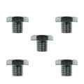 Oil Drain Plug For Mercury Grand Marquis Colony Park 1990 Steel Silver Hex Head Drive Fine Thread 1 2 20 Replacement 8ha6730 