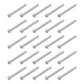 25pcs 10-32 X 1-1 2 Torx Security Machine Screws 304 Stainless Steel Button Head Bolt Tamper Resistant For Anti-theft Proof 