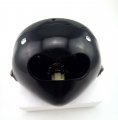 Taswk 6 5 Motorcycle Headlight Grill Side Mount Cover Mask For Yamaha Suzuki -amber Lens