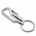 Ipick Image Compatible With Ram 1500 Logo Silver Carabiner-style Snap Hook Metal Key Chain