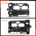 A-premium Engine Valve Cover With Oil Filler Cap Gasket Bolt Compatible 2012-2018 Bmw 228i 320i 328i 428i 528i X1 X3 X4 X5 Z4