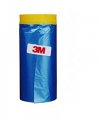 3m Automotive Best Masking Tape Painting And Drape Pre-taped Film 65 Feet 35 4 In 