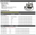Front Wheel Bearing Hub Assembly For 1997-2001 Gmc Jimmy 4 3l V6 Vin W With Abs Brakes
