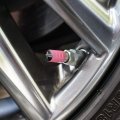 Dead Inside Girl With Exposed Skeleton Bones Tire Rim Wheel Aluminum Valve Stem Caps