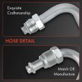 Power Steering Hose Pressure Return Line Assembly For Chevrolet Express 1500 2006-2014 Gmc Savana 2500 3500 2-pc Set