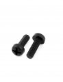 Uxcell M2 5 X 8mm Plastic Phillips Pan Head Machine Screws Black 50 Pcs