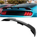 Hecasa Trunk Spoiler For 2015-2023 Ford Mustang V6 V8 Shelby Gt Ecoboost Base Coupe 2-door Rear Wing Lid Painted Abs Plastic 