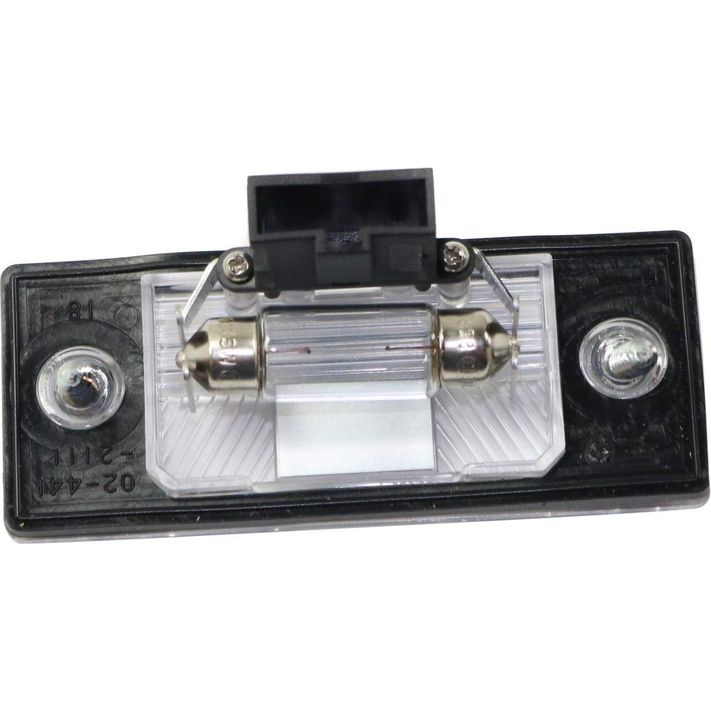License Light Unit Pair For Volkswagen Passat 2001 2002 2003 2004 2005 Driver And Passenger Side Fits 1j5 943 021 D Vw2870111