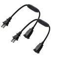 Extension Cord 2-prong Polarized With On Off Switch For Chargers 2 