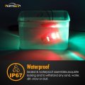 Partsam Boat Marine Led Navigation Lights Lamps 12 Red And Green Front Bow Stern Light For Small Pontoon Yacht Skeeter