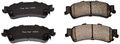 Z16 Replacement Ceramic Brake Pads Rear 16-792 For Chevy Silverado 1500 Tahoe Gmc Yukon Cadillac Deville And Sierra 