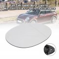 Topteng Left Side Heated Mirror Glass For Mini Cooper Clubman F54 2015-2020 Hatch 5dr F55 2014-2020 3dr F56 2014-20 Cabrio F57