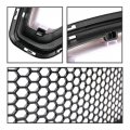 G-plus Front Hood Bumper Upper Grille Grill W Drl Led Light Insert Compatible With Ford Mustang 2018-2020 Not Fit Shelby Gt500