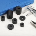12 Pcs Rubber Spacers 80mm Od X 33mm Id 10mm Height Round Anti Vibration Spacer Bushing