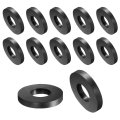 12 Pcs Rubber Spacers 80mm Od X 33mm Id 10mm Height Round Anti Vibration Spacer Bushing